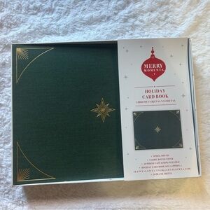 Merry Moments Holiday Card Book Year by Year Christmas Cheer